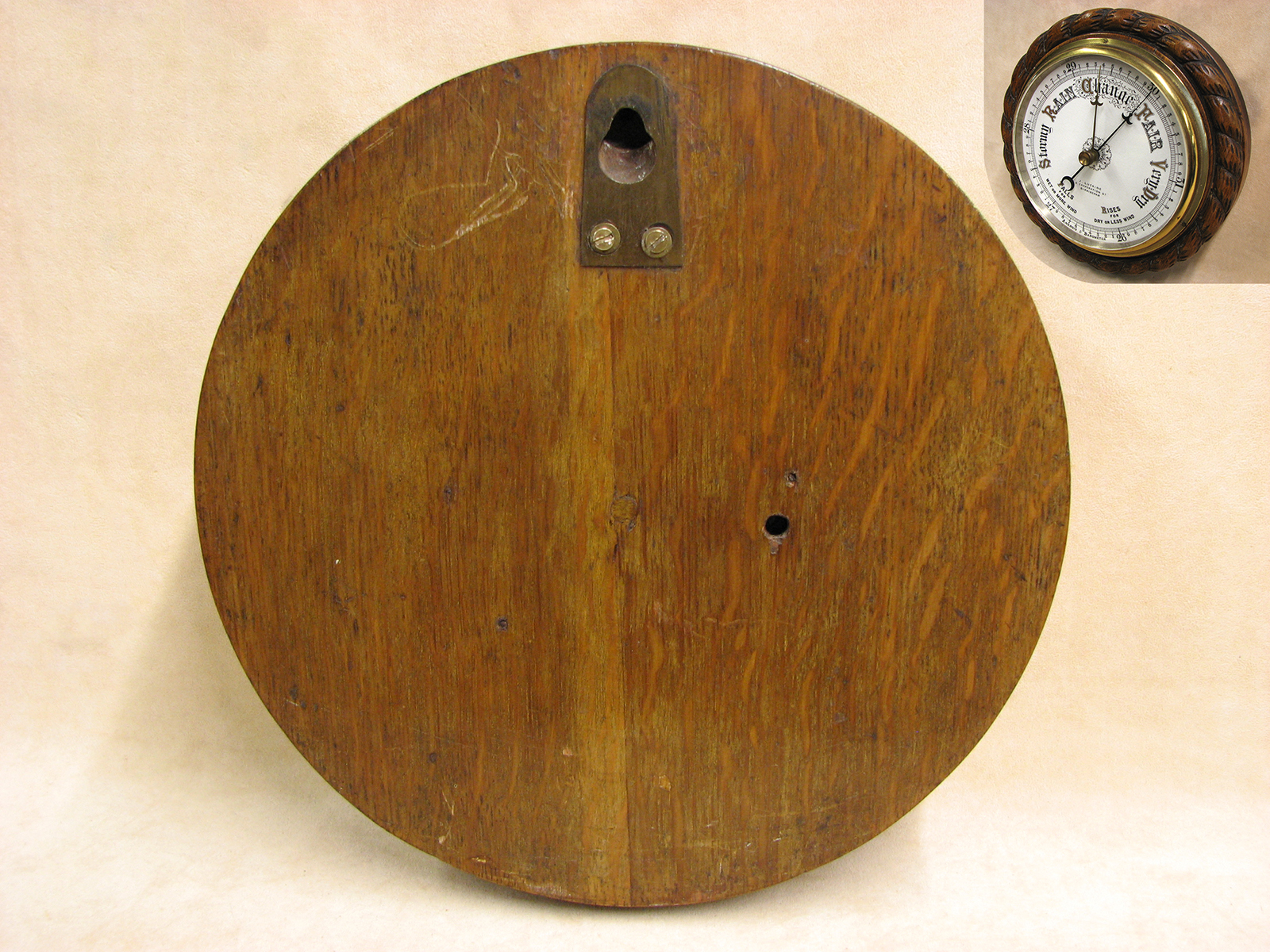 19th century ropetwist J. Lucking barometer